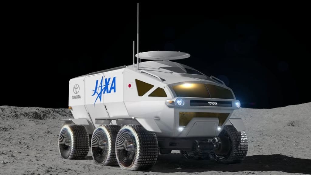 A Toyota vai construir o Rover que percorrerá a Lua em 2029