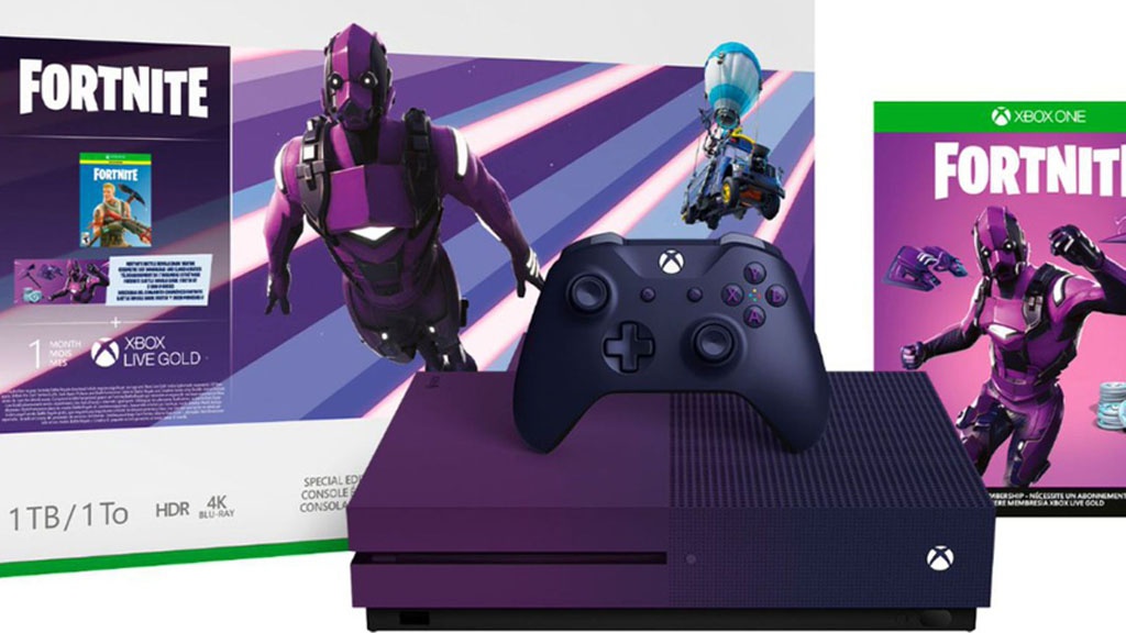 Microsoft prepara edição especial da Xbox One S inspirada no Fortnite