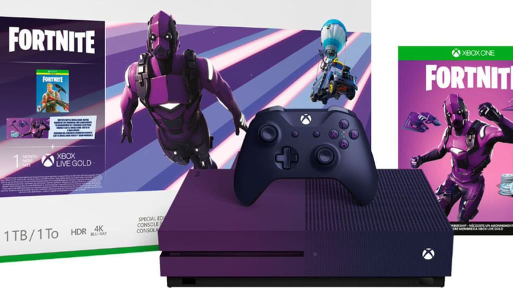 Microsoft prepara edição especial da Xbox One S inspirada no Fortnite