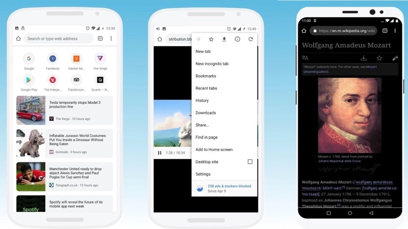 Google eliminou o browser Kiwi da Play Store por utilização indevida de recursos