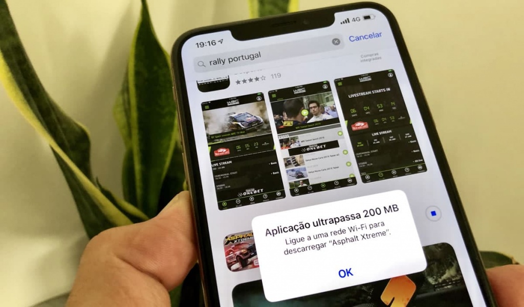 App Store: limite de download OTA no iPhone e iPad passa para 200 MB