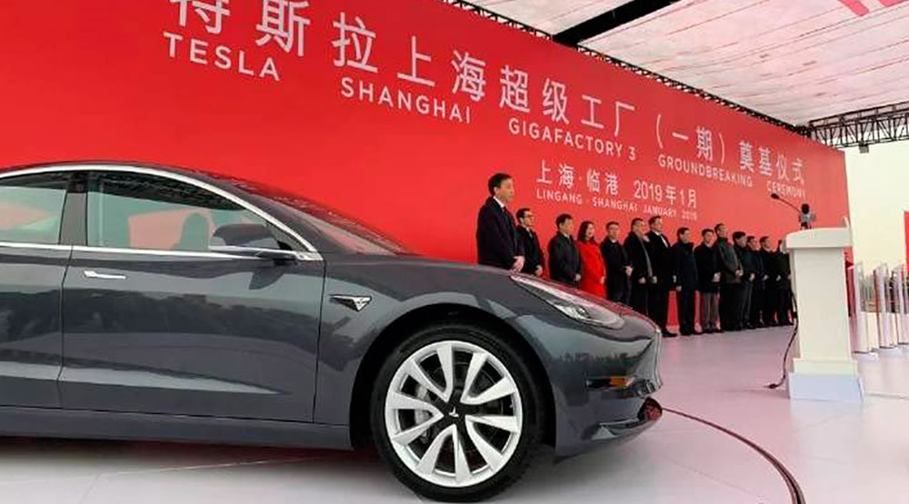 Tesla bate recordes com o seu Model 3 “made in China”