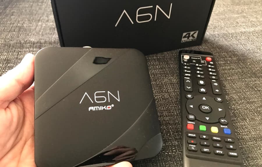 Amiko A6N – Box Android dedicada ao IPTV e com suporte 4K da Netflix