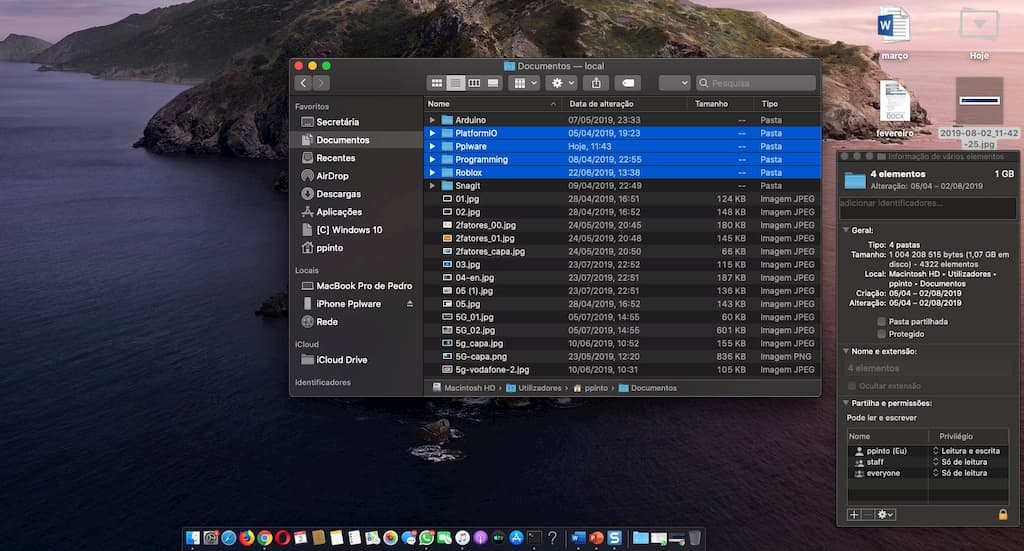 Truque! Como saber o espaço ocupado por vários diretórios no macOS?