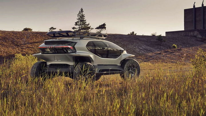 Audi AI:TRAIL – O carro 4X4 do futuro totalmente elétrico