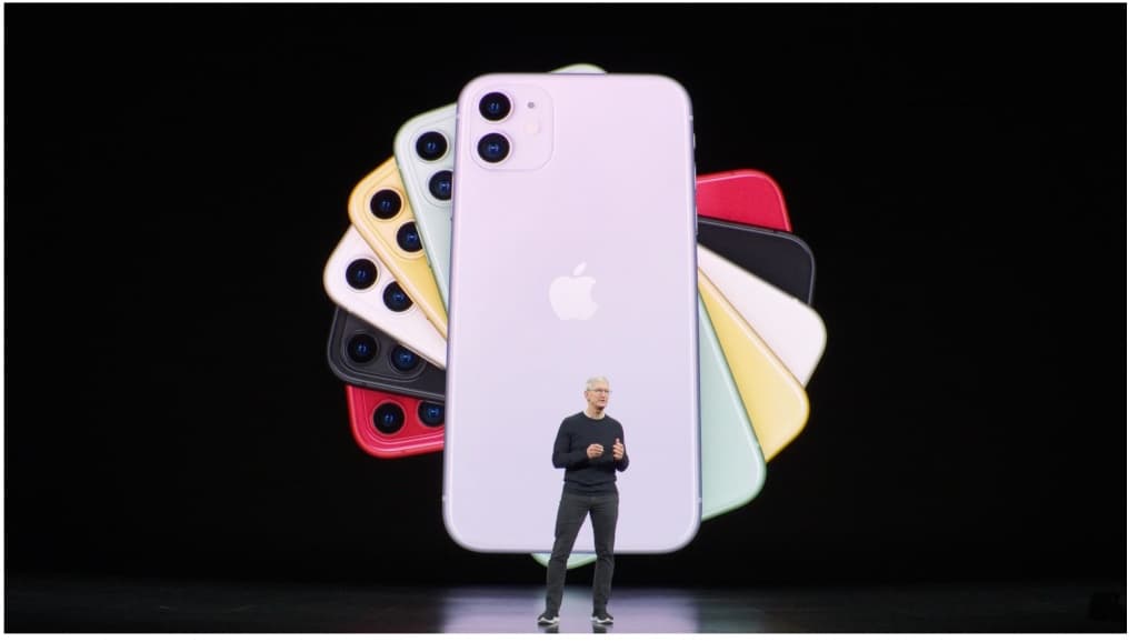 O iPhone 11 Pro Max tem 23% mais capacidade de bateria que a versão Pro