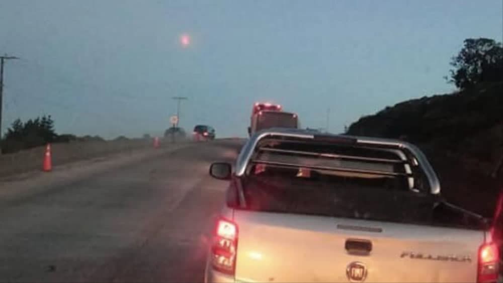 Estranhas bolas de fogo caíram do céu no Chile. Será um meteorito, uma nave, um OVNI?