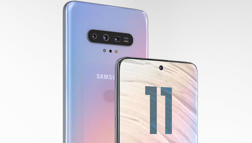 Samsung Galaxy S11 – Renderizações mostram aparência mais curva e espectrómetro