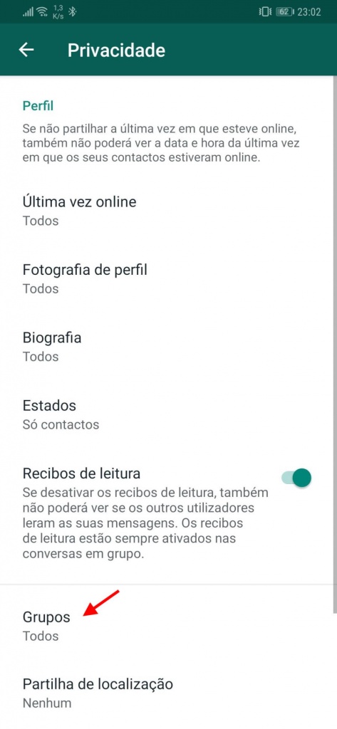 WhatsApp grupos utilizadores adicionar novidades