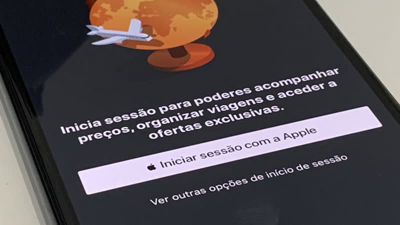 Como utilizar a funcionalidade Início de sessão com a Apple