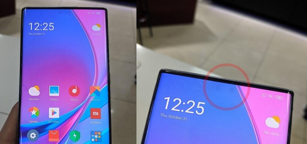 Xiaomi Mi MIX 4 surge em imagens reais e revela câmara por baixo do ecrã