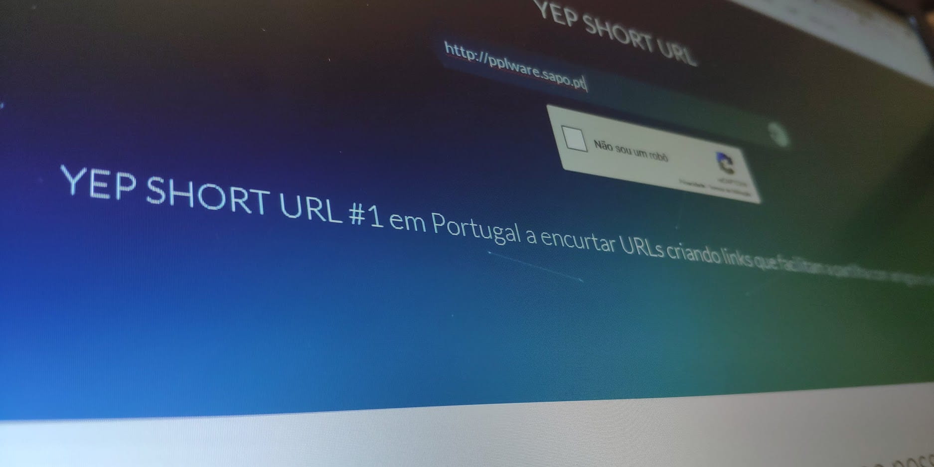 Yep.PT – o encurtador de URL português