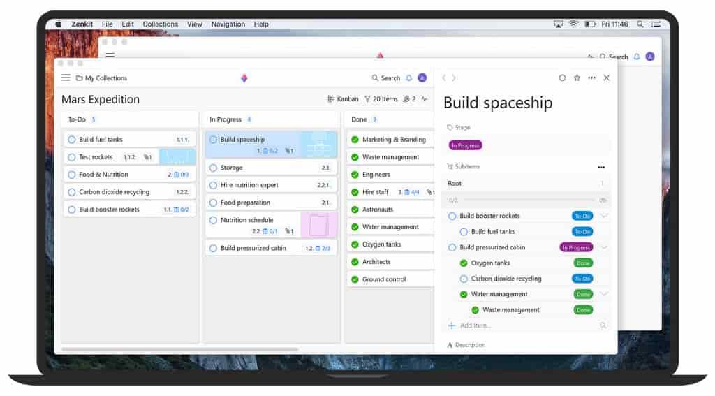 Zenkit reinventa o Kanban board e apresenta uma solução mais abrangente