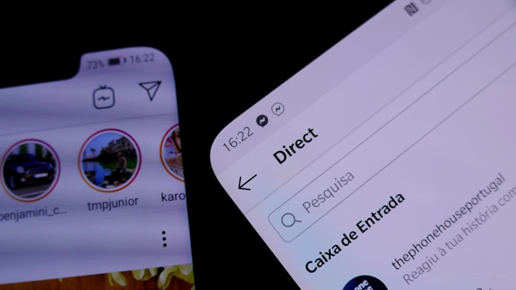 Dica: aceda ao Instagram Direct e envie mensagens através do computador