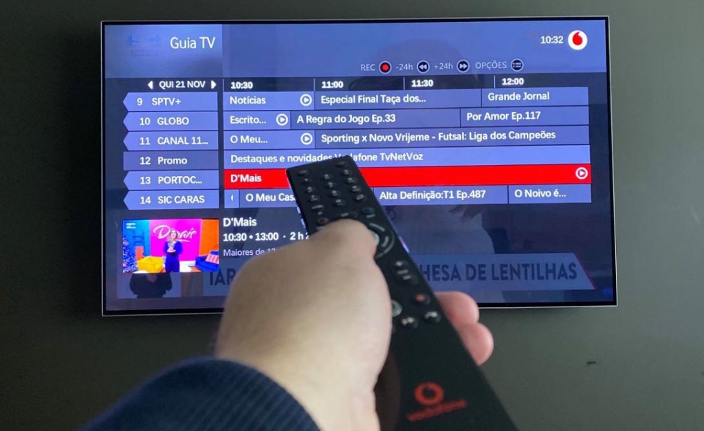 Vodafone: Fibra chega a mais de 3,4 milhões de famílias e empresas