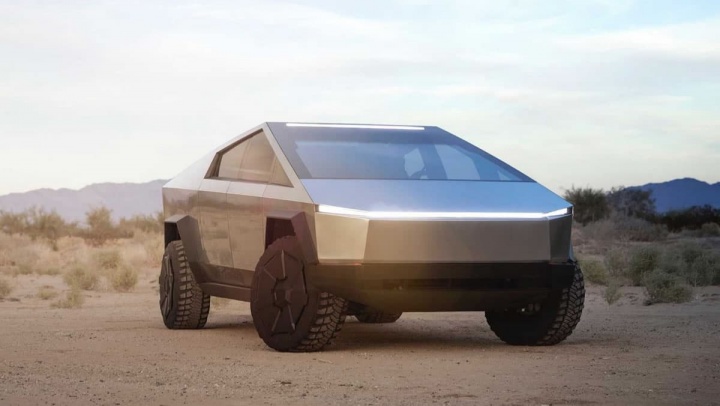 Imagem Cybertruck da Tesla