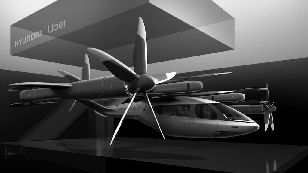 Uber e Hyundai querem levar o seu táxi aéreo para produção em massa