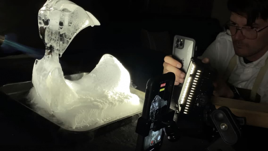 Apple lança vídeo gravado no iPhone 11 Pro com fogo e gelo