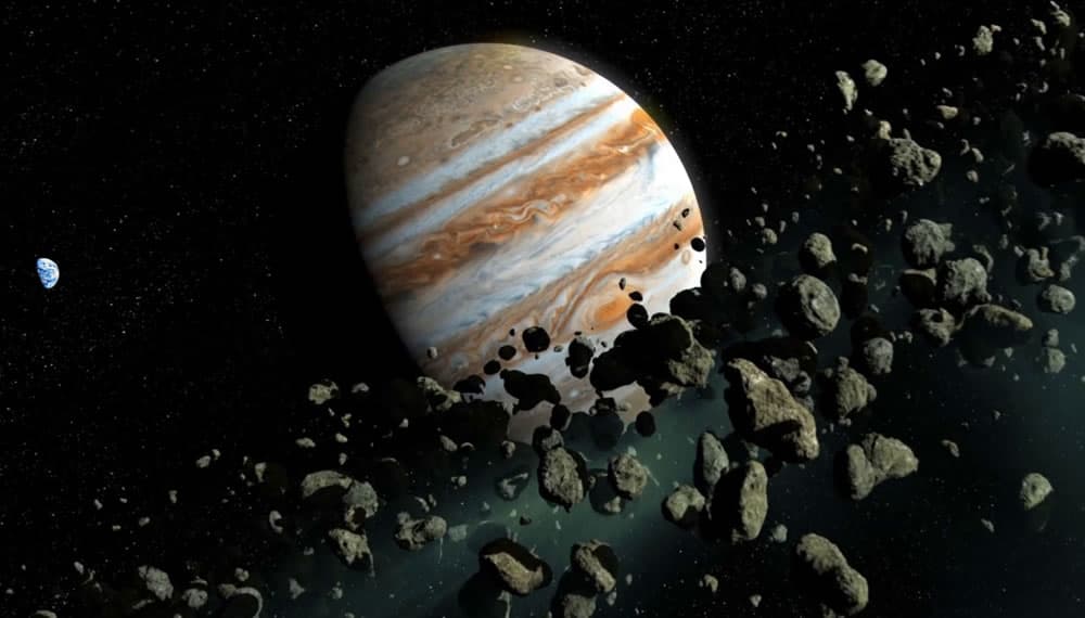 Júpiter está a lançar asteroides e cometas contra a Terra