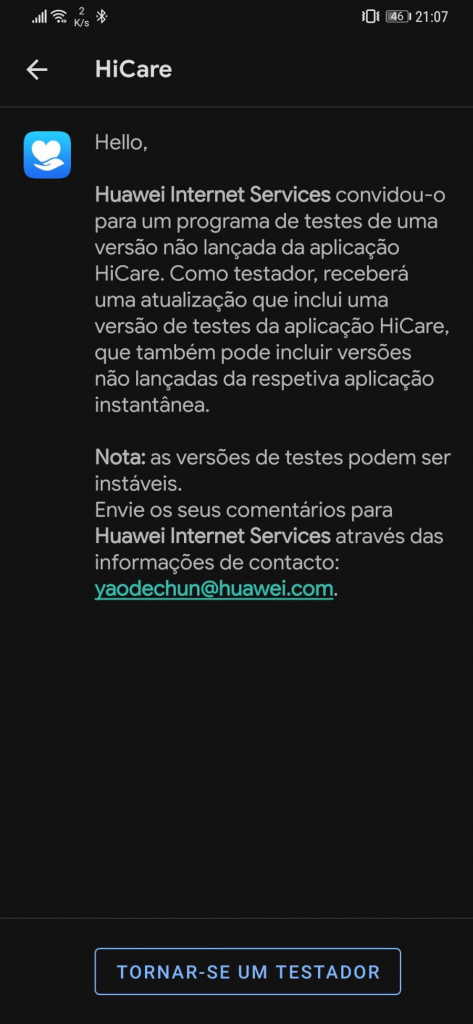 Android apps beta maniac testes