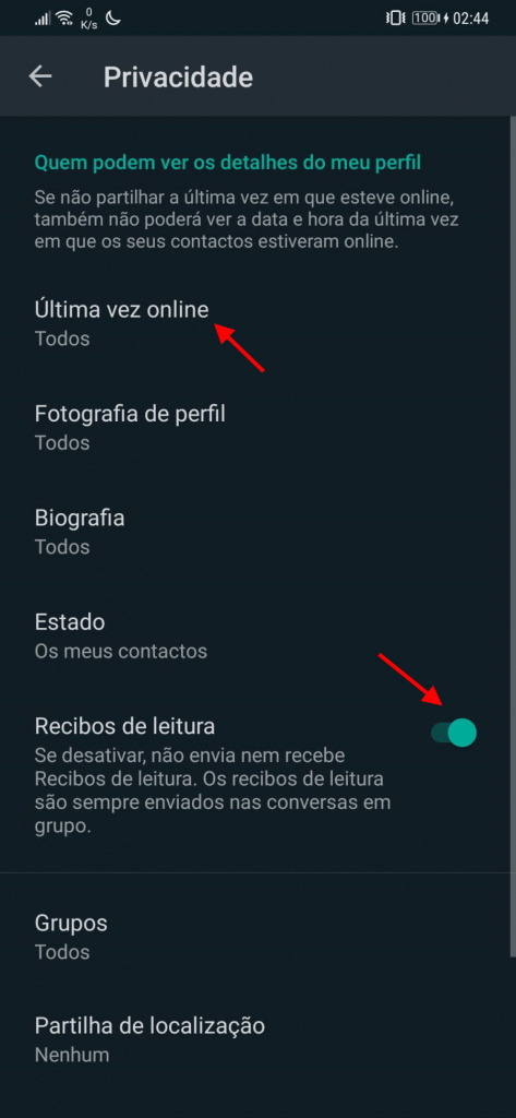 WhatsApp invisível desaparecer serviço mensagens