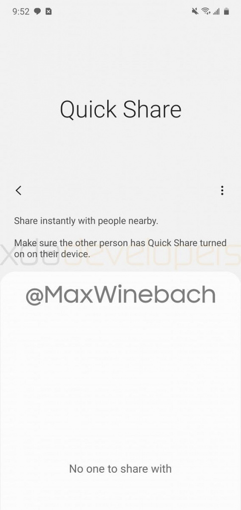 Quick Share Samsung Galaxy smartphones AirDrop