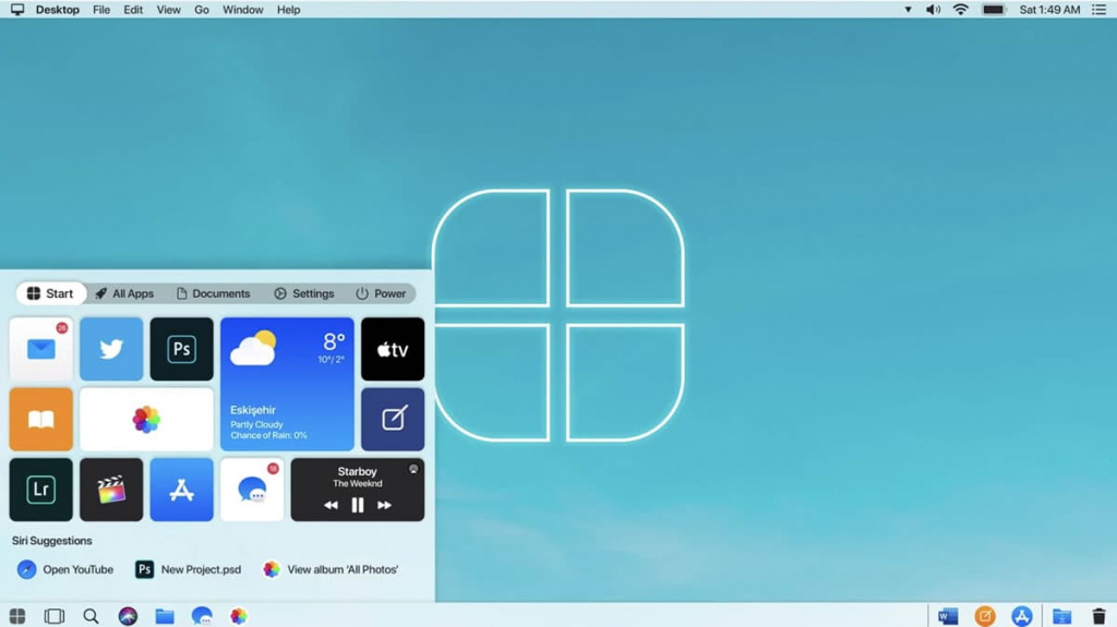 E se o Windows 10 fosse desenvolvido pela Apple, como seria?