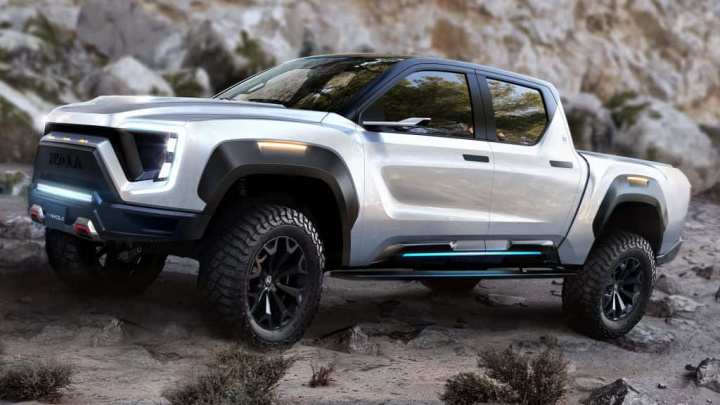 Nikola Badger pickup elétricos Tesla