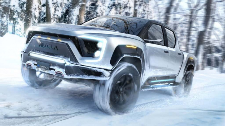 Nikola Badger pickup elétricos Tesla