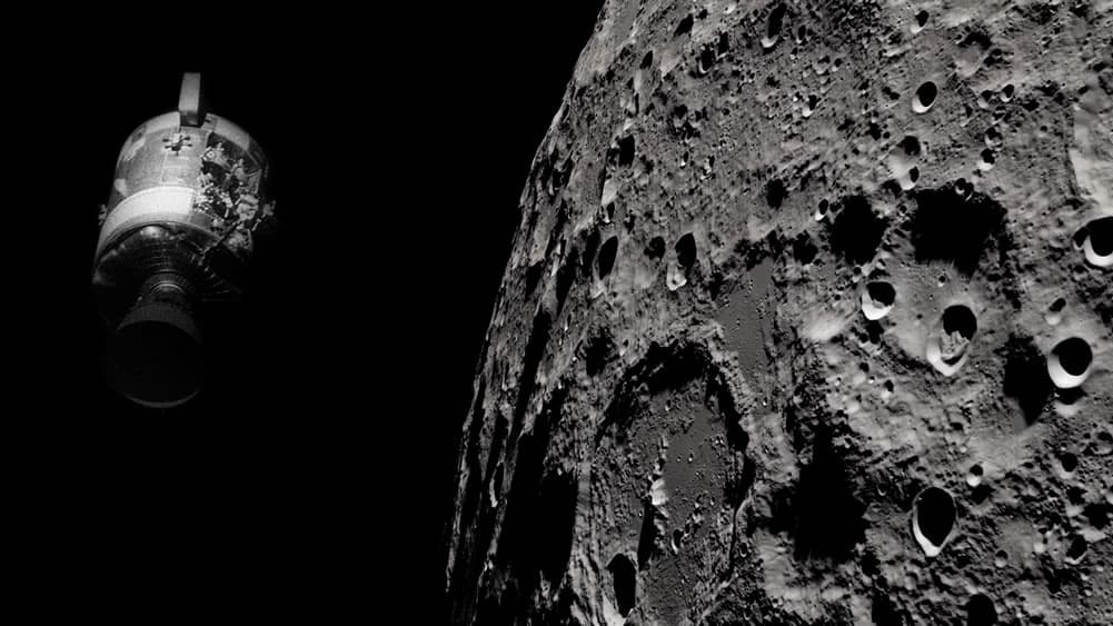 Veja a Lua da perspetiva dos astronautas da Apollo 13