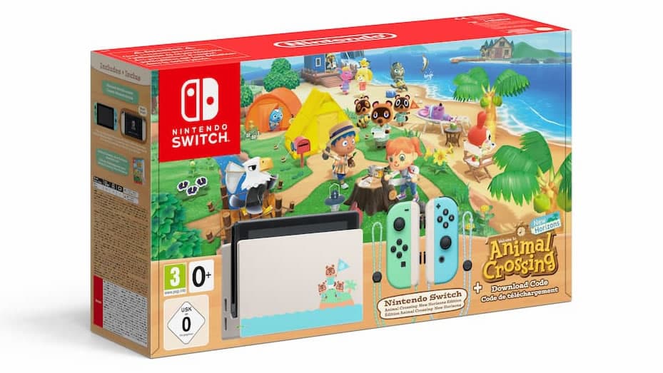Nova Nintendo Switch chega com Animal Crossing: New Horizons