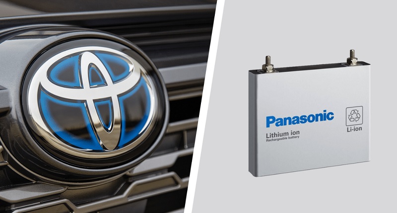 Toyota e Panasonic criam empresa para a produção de baterias para carros elétricos