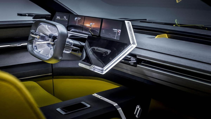 Imagem Renault elétrico futurista