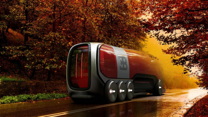 Imagem de conceito do que poderá ser um elétrico concorrente do Tesla