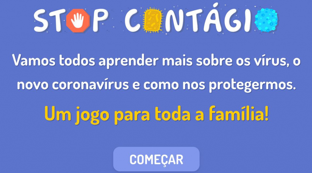 STOP Contágio: Afinal o que sabe sobre a COVID-19? Faça o teste