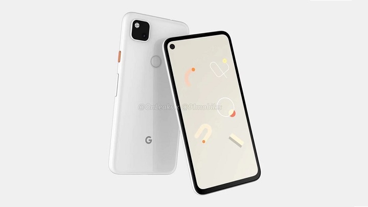 Google Pixel 4a surge novamente em imagens reais