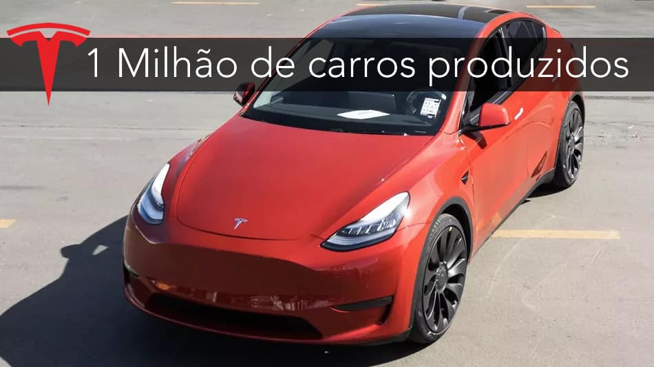 Tesla já produziu um milhão de carros elétricos