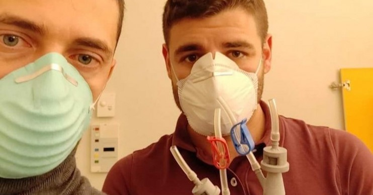 Hospital italiano usa válvulas impressas em 3D para salvar vidas da COVID-19