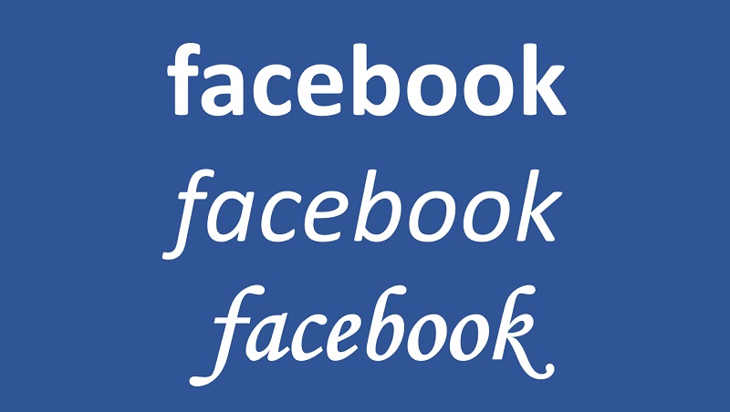 Facebook: como publicar a Negrito, Itálico ou com tipo de letra diferente?