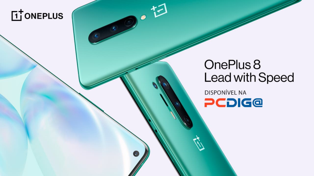 OnePlus 8 e OnePlus 8 Pro em Pré-Venda em Portugal por 719 euros