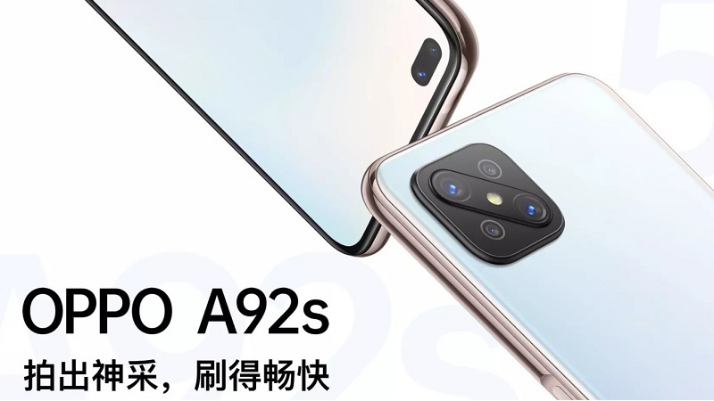 OPPO A92s: apresentado o novo e potente smartphone de gama média