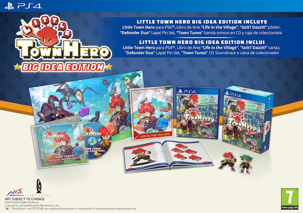 Little Town Hero Big Idea Edition para Nintendo Switch e Playstation 4 adiado