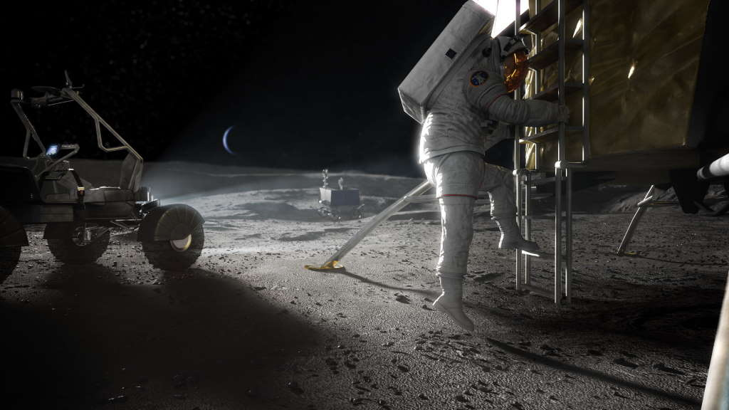 NASA escolheu a SpaceX, Blue Origin e Dynetics para levar os seus astronautas à Lua