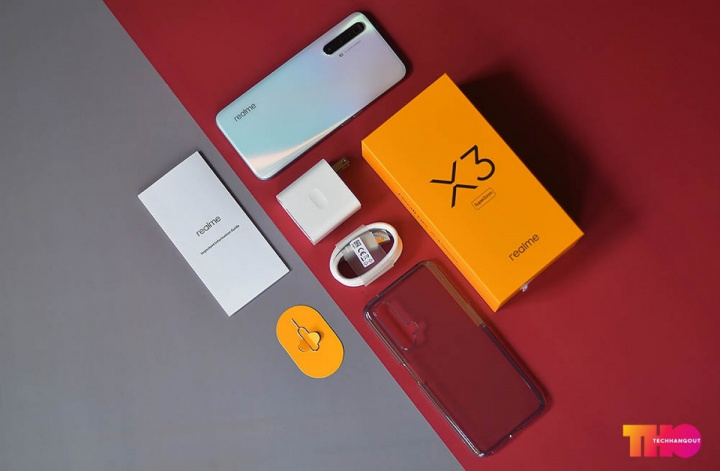 caixa do realme X3 SuperZoom