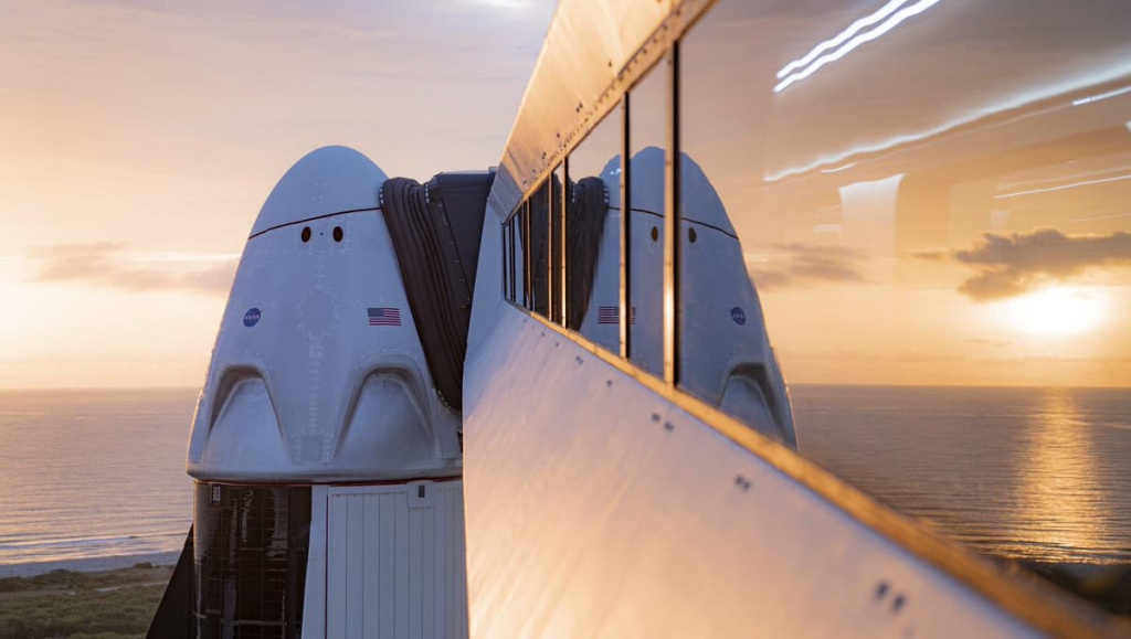 NASA e SpaceX fazem hoje o lançamento da missão Demo 2, se o tempo deixar
