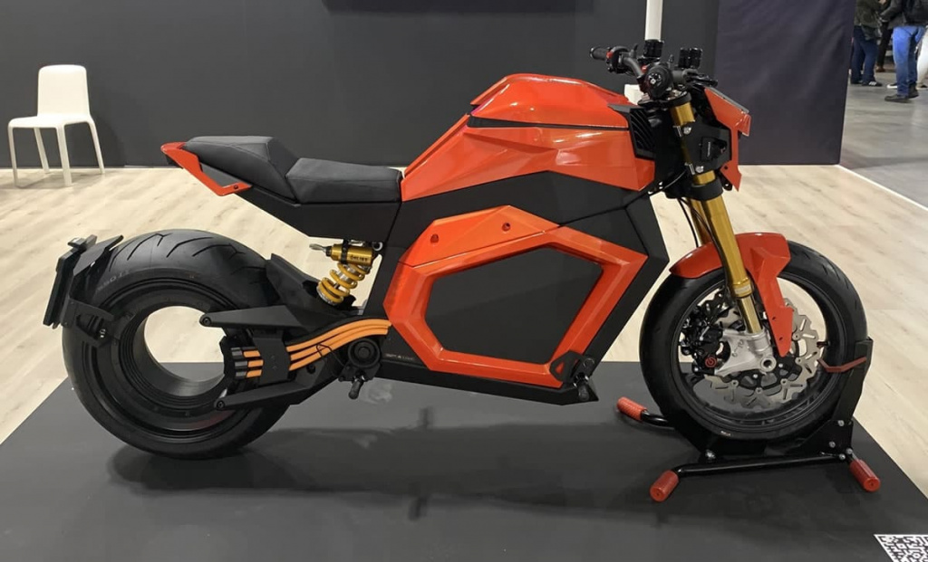Verge TS é um motociclo elétrico do presente com inspirações na ficção científica
