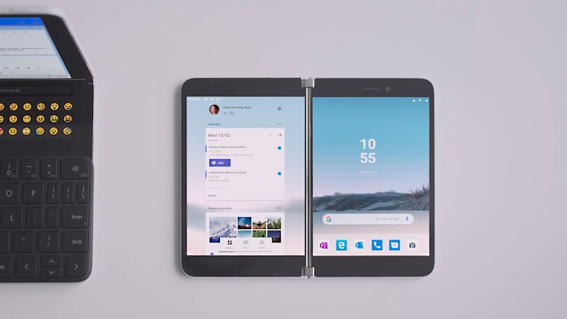 Microsoft Surface Duo poderá ter um recurso de multitarefa