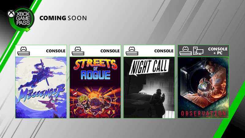 Junho: Actualização de Xbox Game Pass