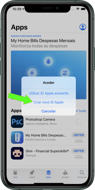 Como criar um ID Apple sem associar cartão de crédito ou outro método de pagamento