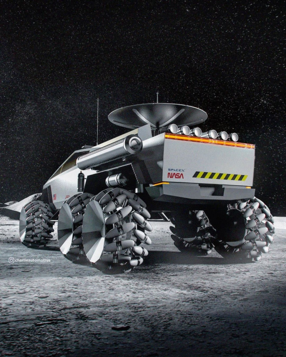 Imagem veículo elétrico Tesla Cybertruck SpaceX